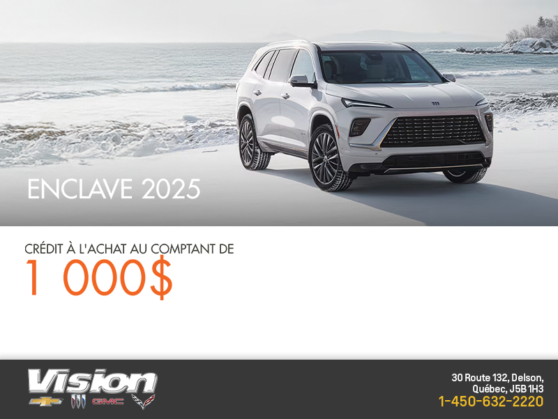 Procurez-vous le Buick Enclave 2025