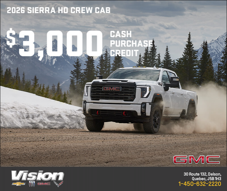 The 2026 GMC Sierra HD Crew Cab