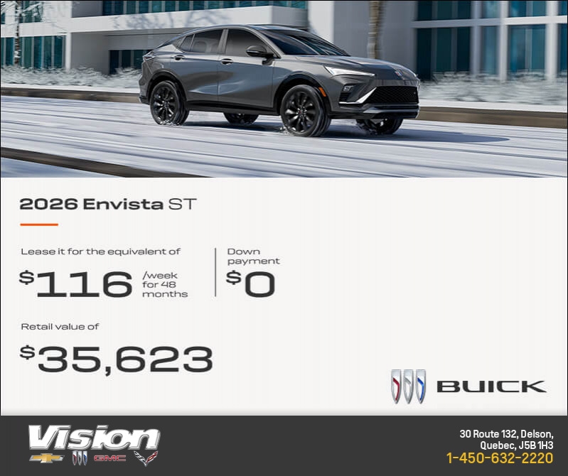 Get the 2026 Buick Envista