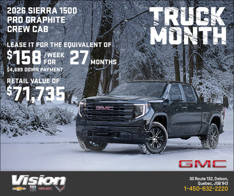 The 2026 GMC Sierra 1500 Pro Graphite Crew Cab