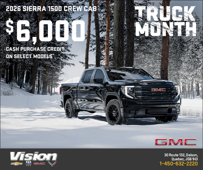 The 2026 GMC Sierra 1500 Crew Cab