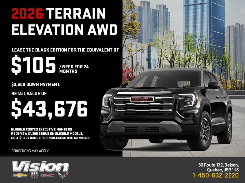 The 2026 GMC Terrain