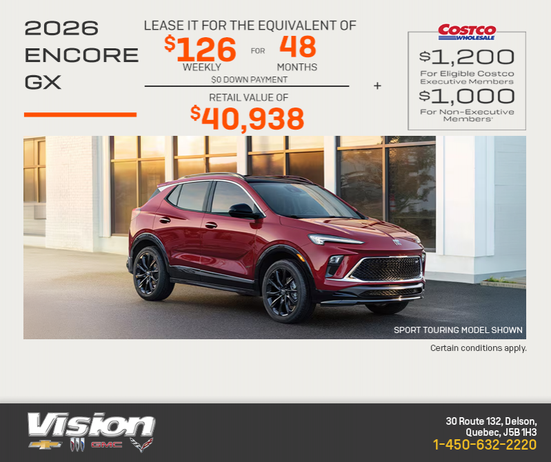 Get the 2026 Buick Encore GX