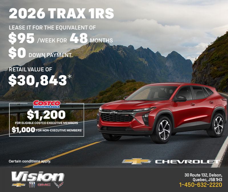 Get the 2026 Chevrolet Trax