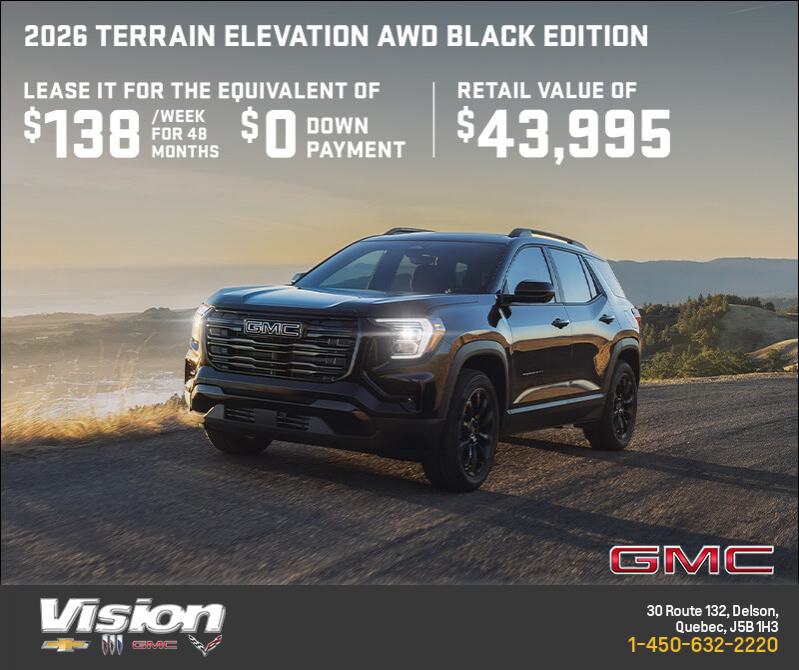 The 2026 GMC Terrain