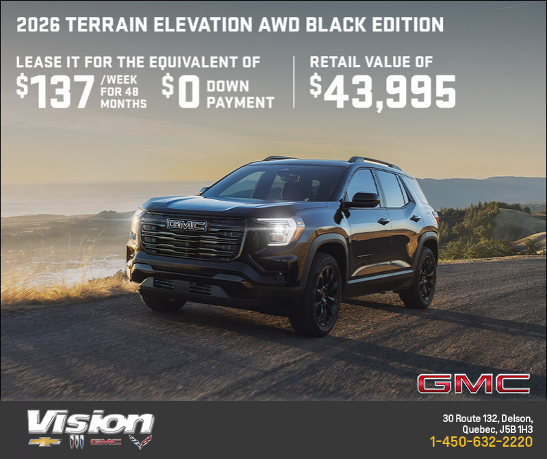 The 2026 GMC Terrain