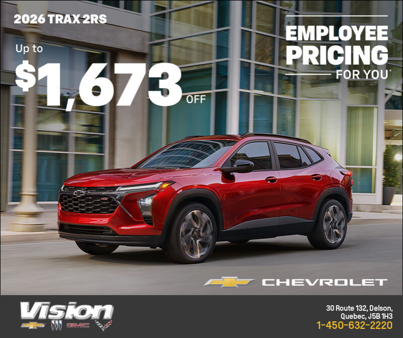 The 2026 Chevrolet Trax