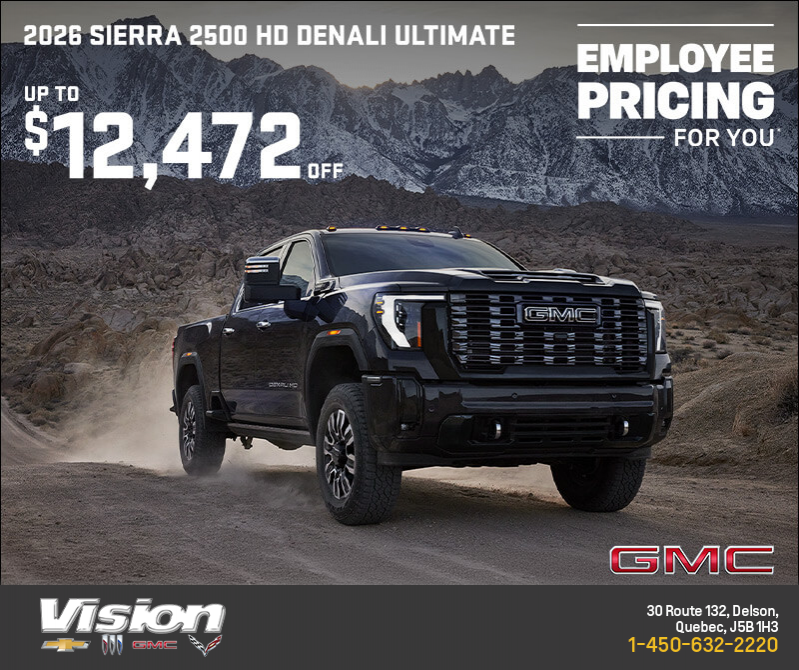 The 2026 GMC Sierra 2500 HD