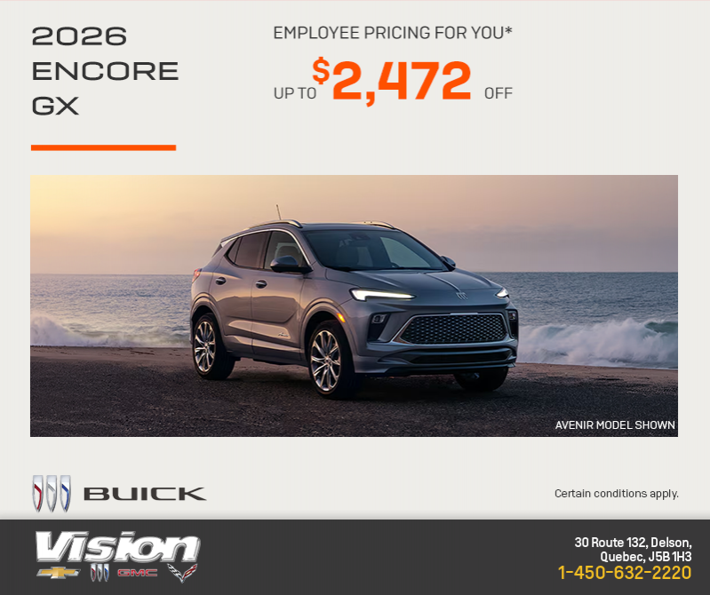 Get the 2026 Buick Encore GX