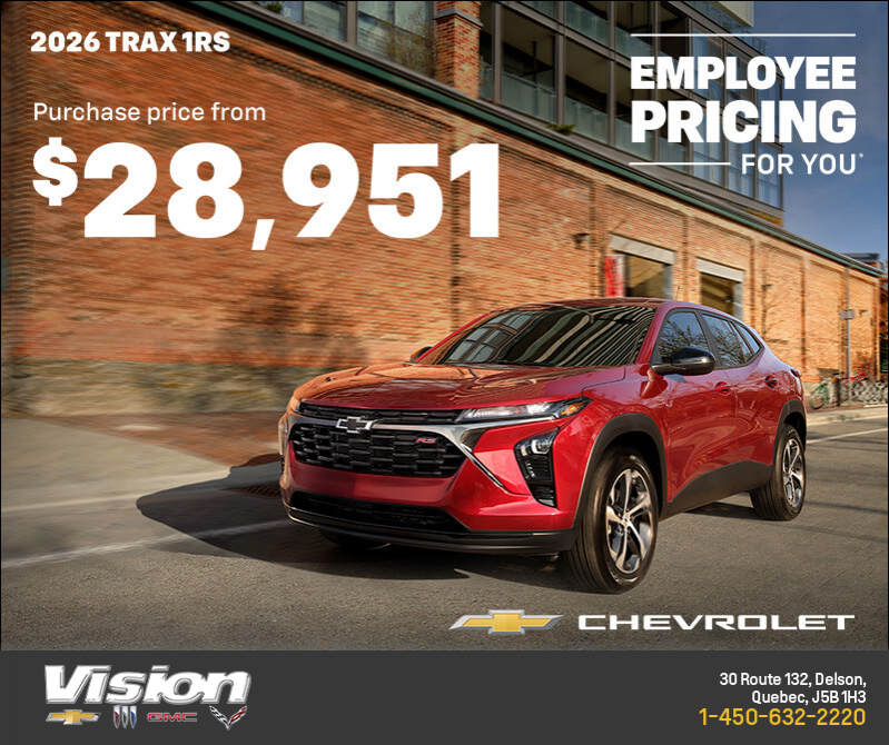 The 2026 Chevrolet Trax 2RS