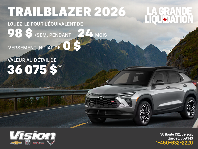 Chevrolet Trailblazer 2026