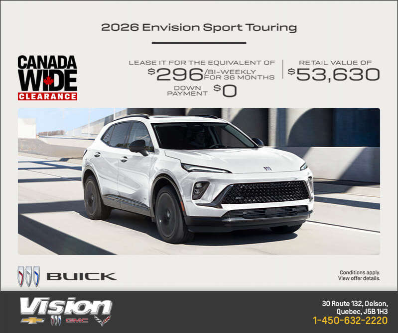 Get the 2026 Buick Envision
