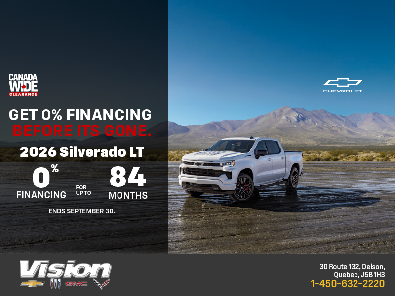 Get the 2026 Silverado LT
