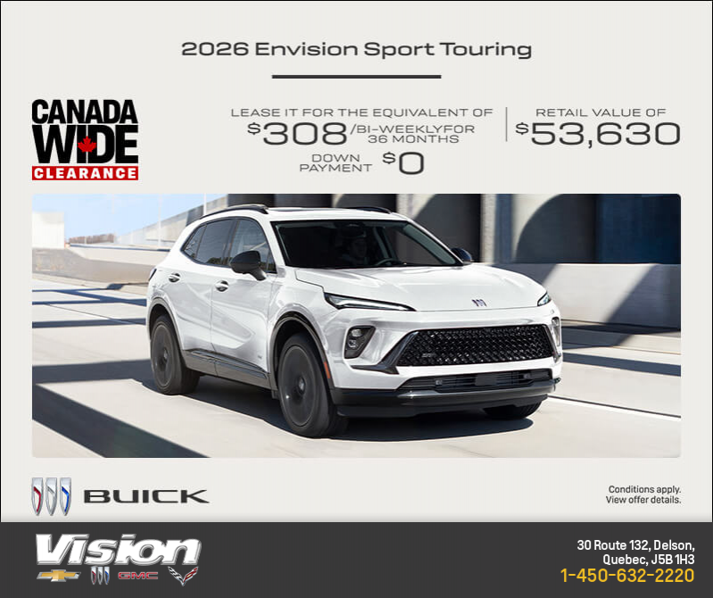 Get the 2026 Buick Envision