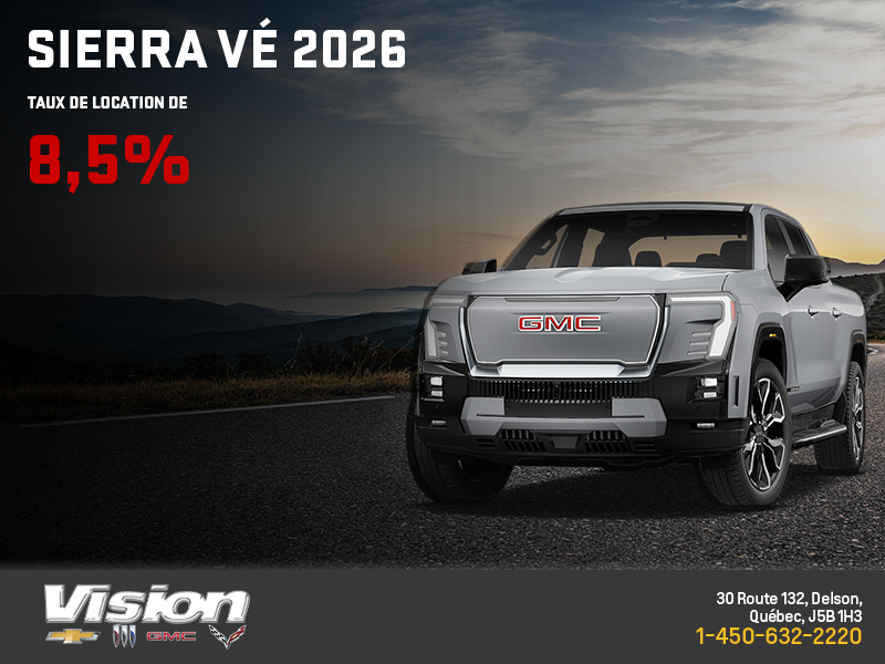 Le GMC Sierra EV 2026