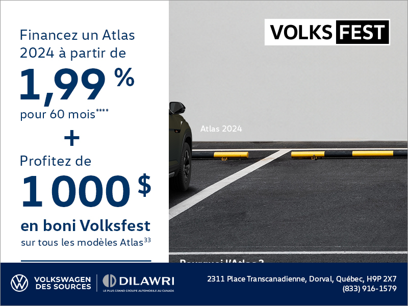 Procurez-vous le Volkswagen Atlas 2024