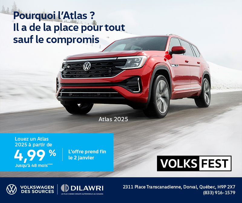 Procurez-vous le Volkswagen Atlas 2025