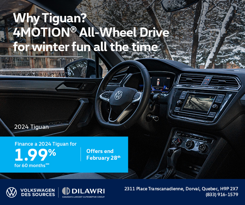 Get the 2024 Volkswagen Tiguan