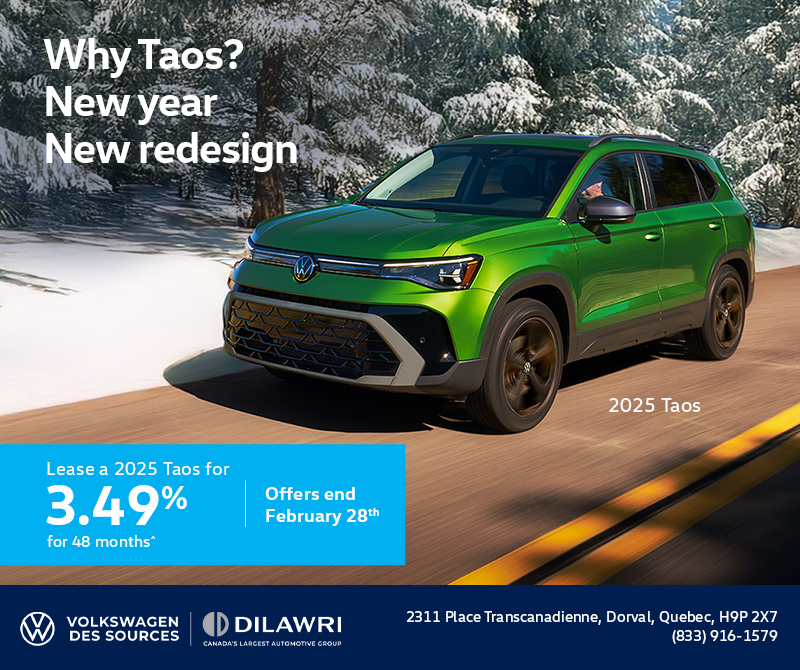 Get the 2025 Volkswagen Taos