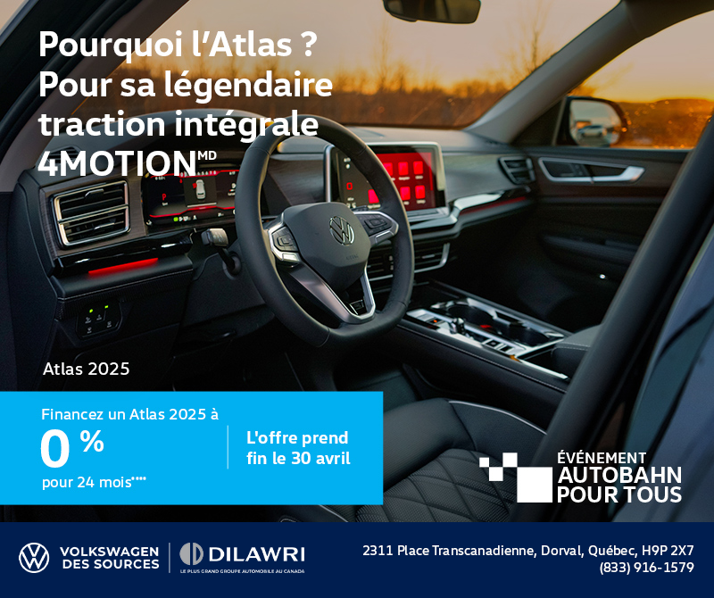 Procurez-vous le Volkswagen Atlas 2025