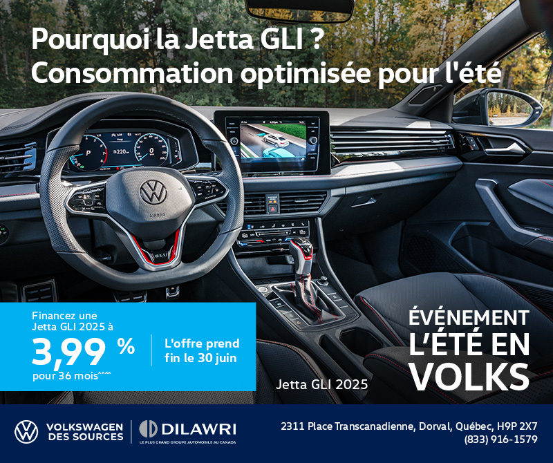 Procurez-vous la Volkswagen Jetta Gli 2025