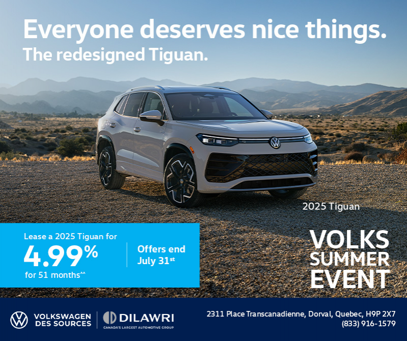Get the 2025 Volkswagen Tiguan