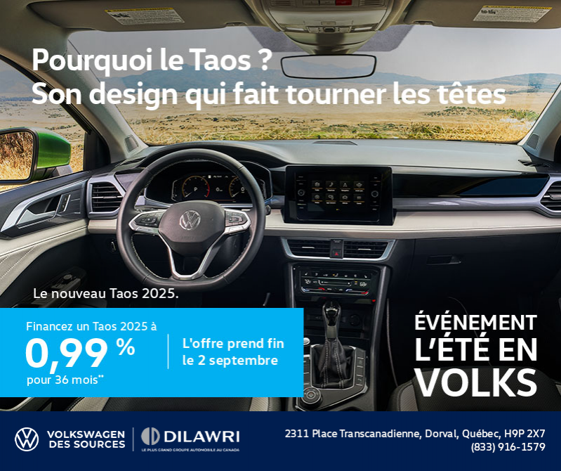 Procurez-vous le Volkswagen Taos 2025