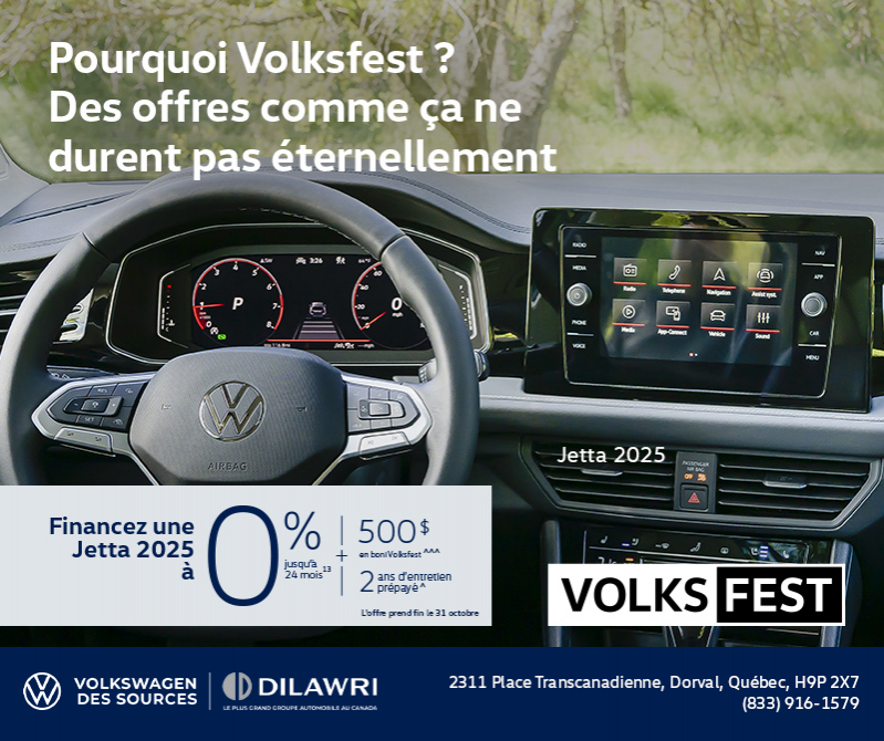 Procurez-vous la Volkswagen Jetta 2025