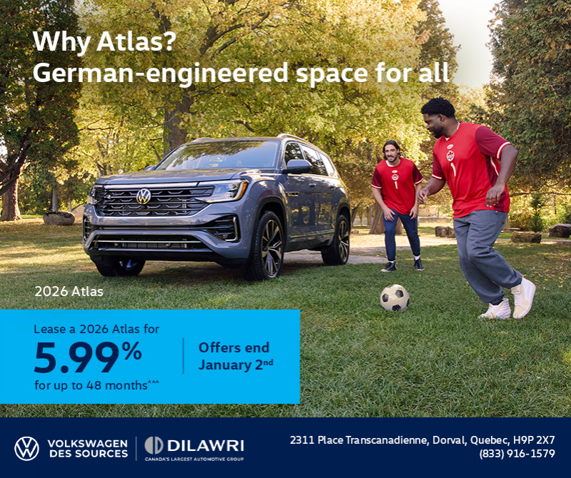 Get the 2026 Volkswagen Atlas