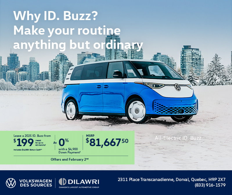 Get the 2025 Volkswagen ID. Buzz