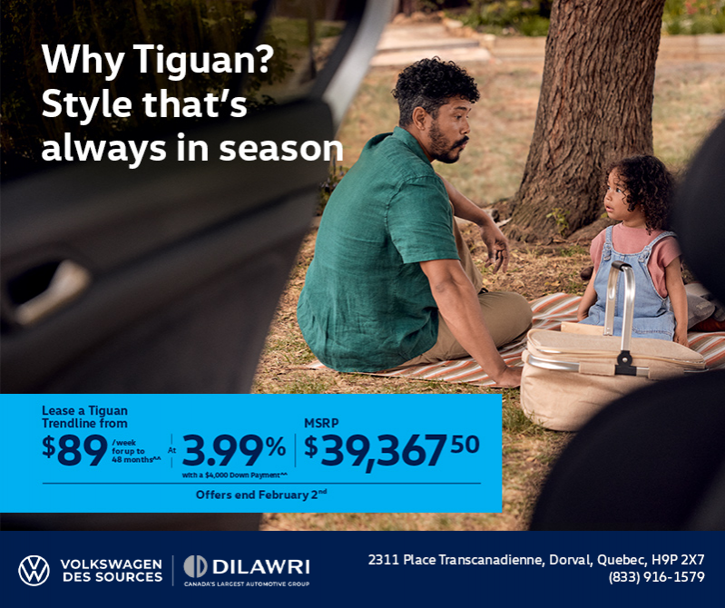 Get the 2026 Volkswagen Tiguan