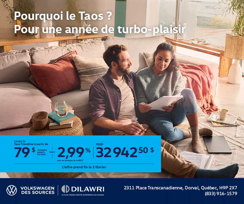 Procurez-vous la Volkswagen Taos 2026