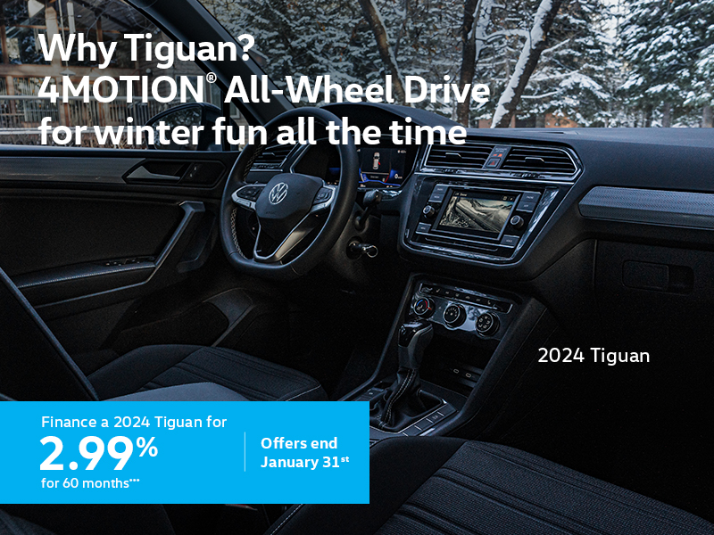 Get the 2024 Volkswagen Tiguan