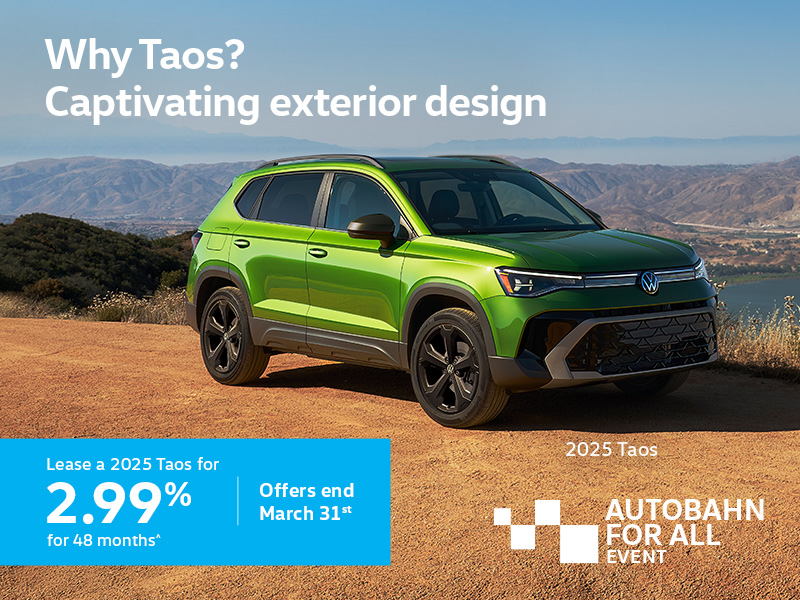 Get the 2025 Volkswagen Taos