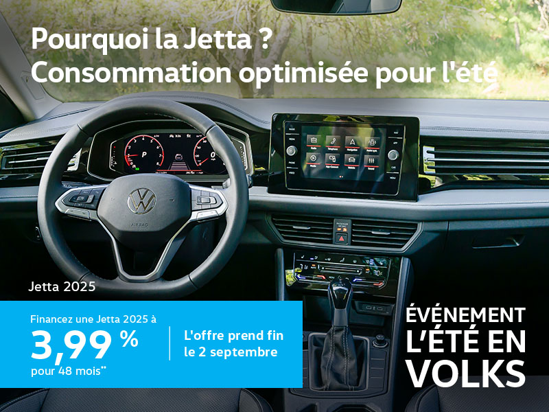 Procurez-vous la Volkswagen Jetta 2025