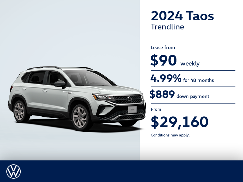 Get the 2024 Volkswagen Taos