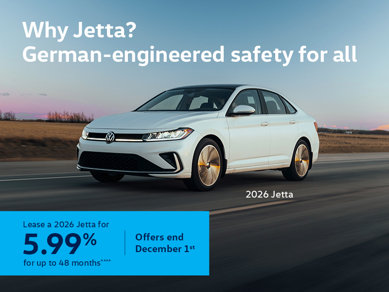 Get the 2026 Volkswagen Jetta