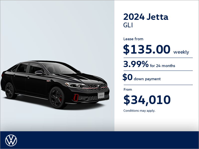 Get the 2024 Volkswagen Jetta GLI