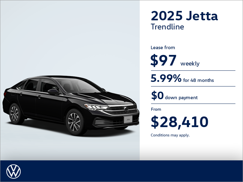 Get the 2025 Volkswagen Jetta