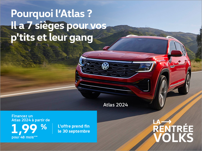 Procurez-vous le Volkswagen Atlas 2024