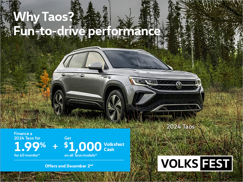 Get the 2024 Volkswagen Taos