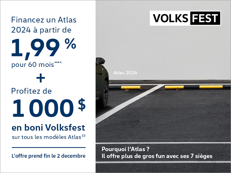 Procurez-vous le Volkswagen Atlas 2024