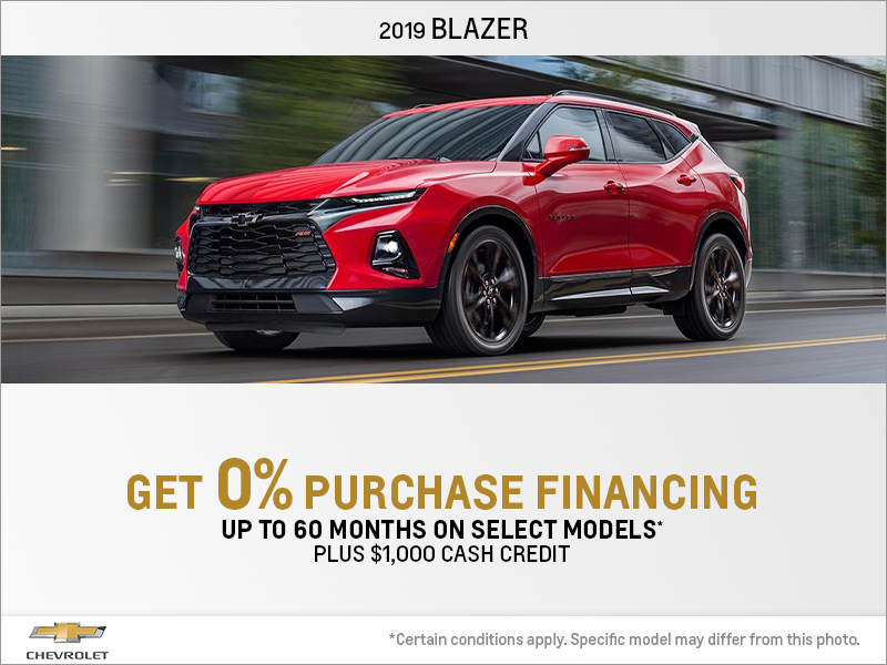 Get the 2019 Chevrolet Blazer Labrador Motors Limited Labrador City