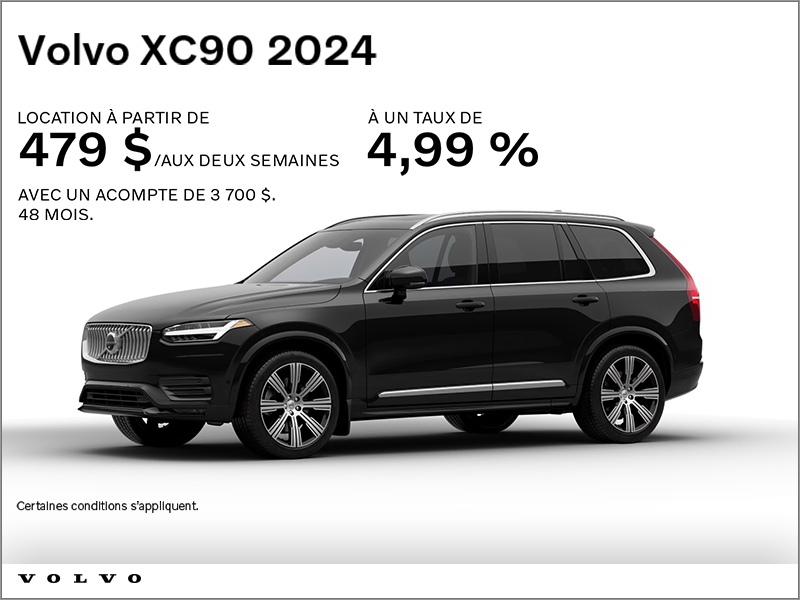 Le Volvo XC90 2024 Volvo de Québec