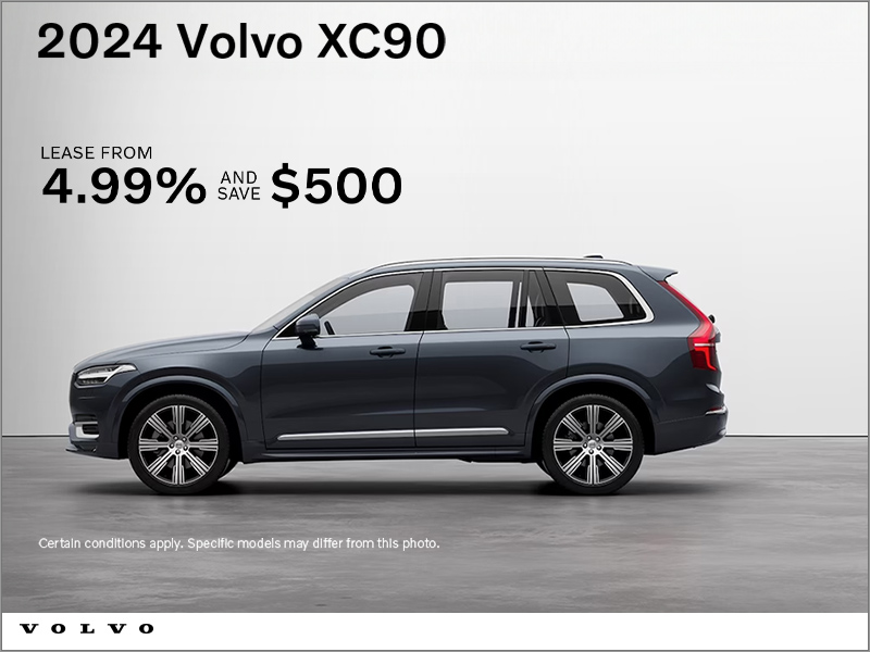 The 2024 XC90 Volvo Cars Saskatoon