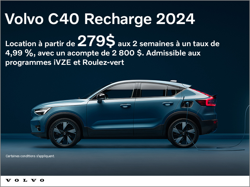 Le Volvo C40 2024