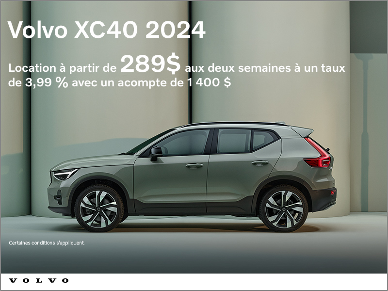 Le Volvo XC40 2024