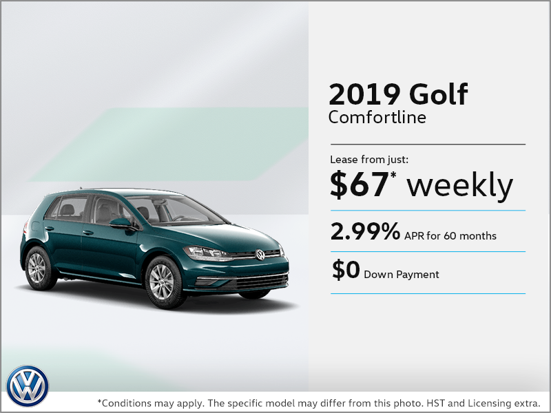 Lease the 2019 Golf!