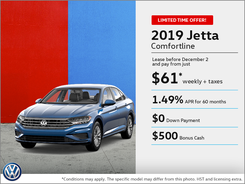 Lease the 2019 Jetta! Hamilton Volkswagen