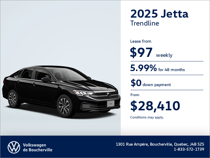 Get the 2025 Volkswagen Jetta